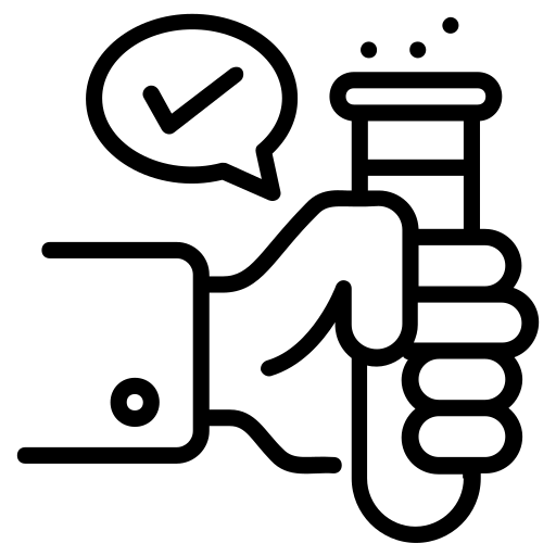 Self-Testing Icon